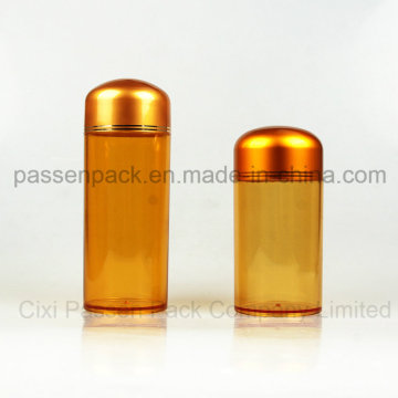 Amber Pet Plastic Container for Australian Fish Oil (PPC-PETM-015)